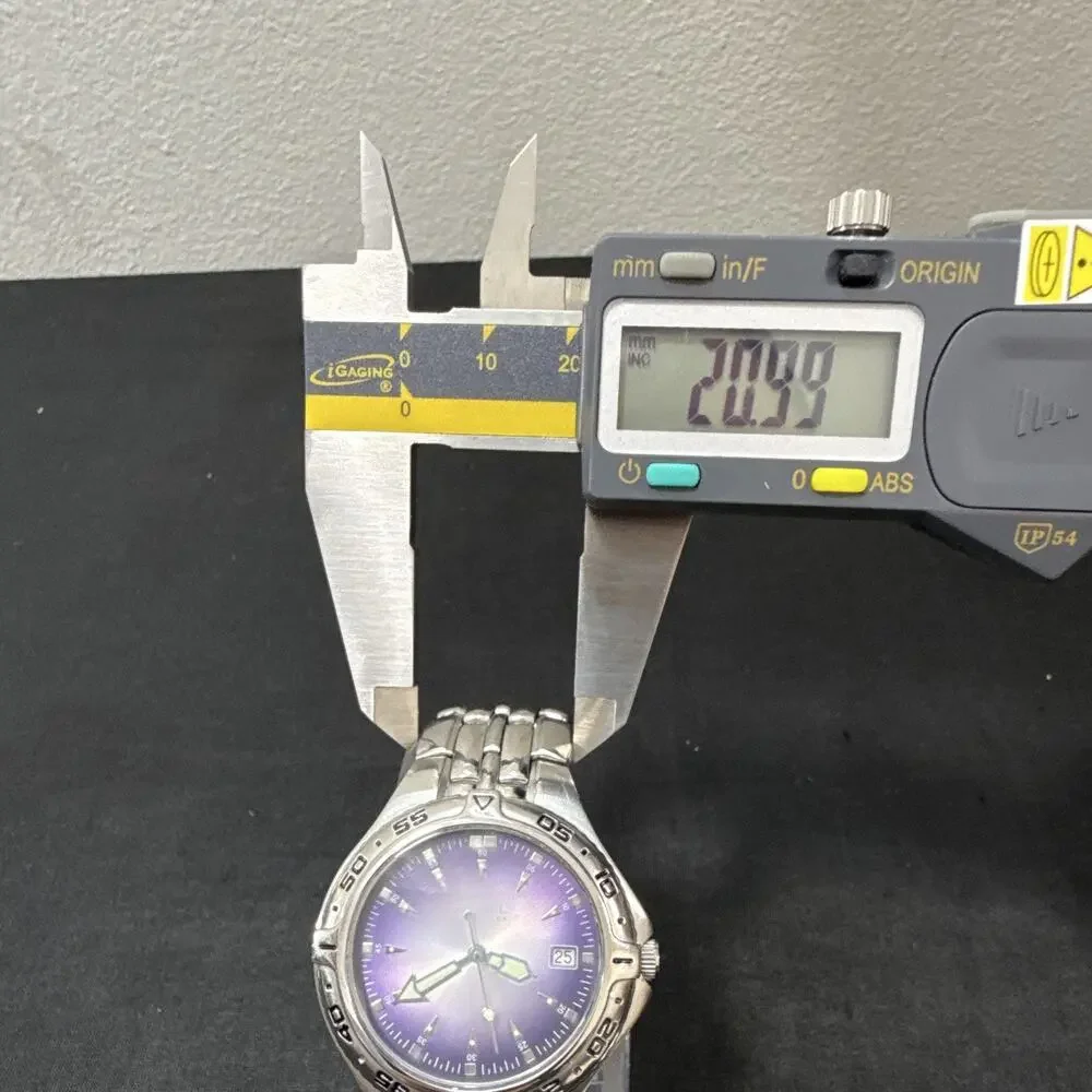 Men’s Fossil PR-5187 New Battery Purple Sunburst 40mm Case 7.5-7.75” Band (E8)